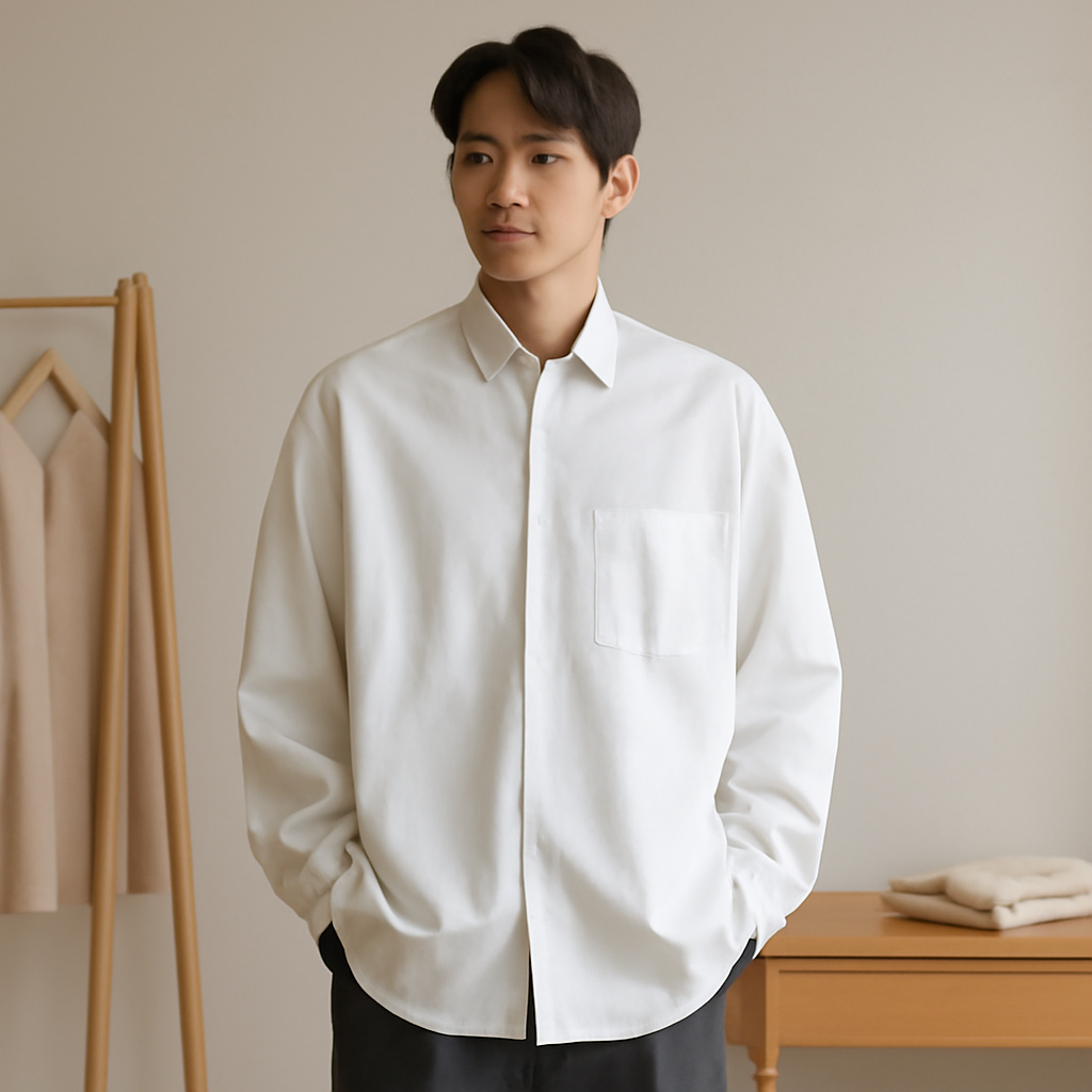 남성오버핏셔츠 대표 이미지